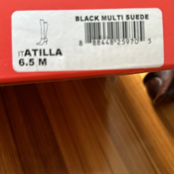 NEW! Ivanka Trump high black suede boot “Atila” 6.5 M - Picture 5 of 5